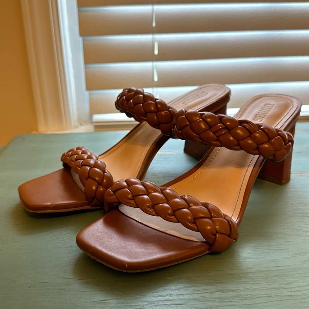 Brown heels
